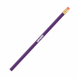 Neon Wooden Pencil - Purple